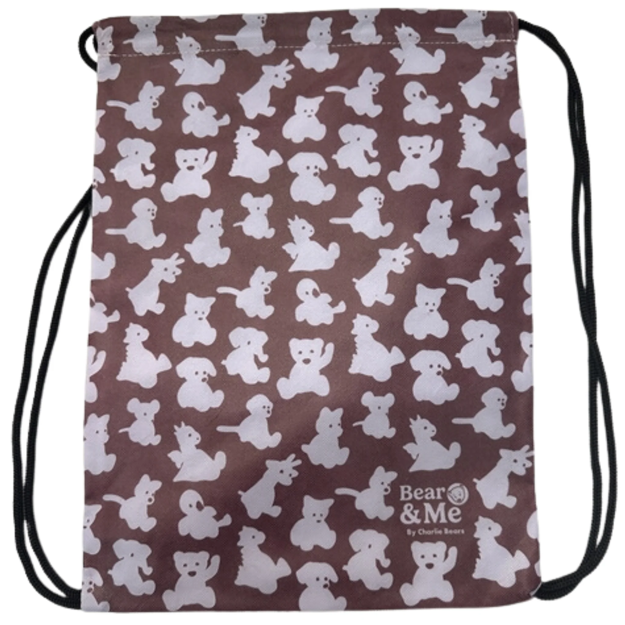 Bear & Me Drawstring Bag Backpack